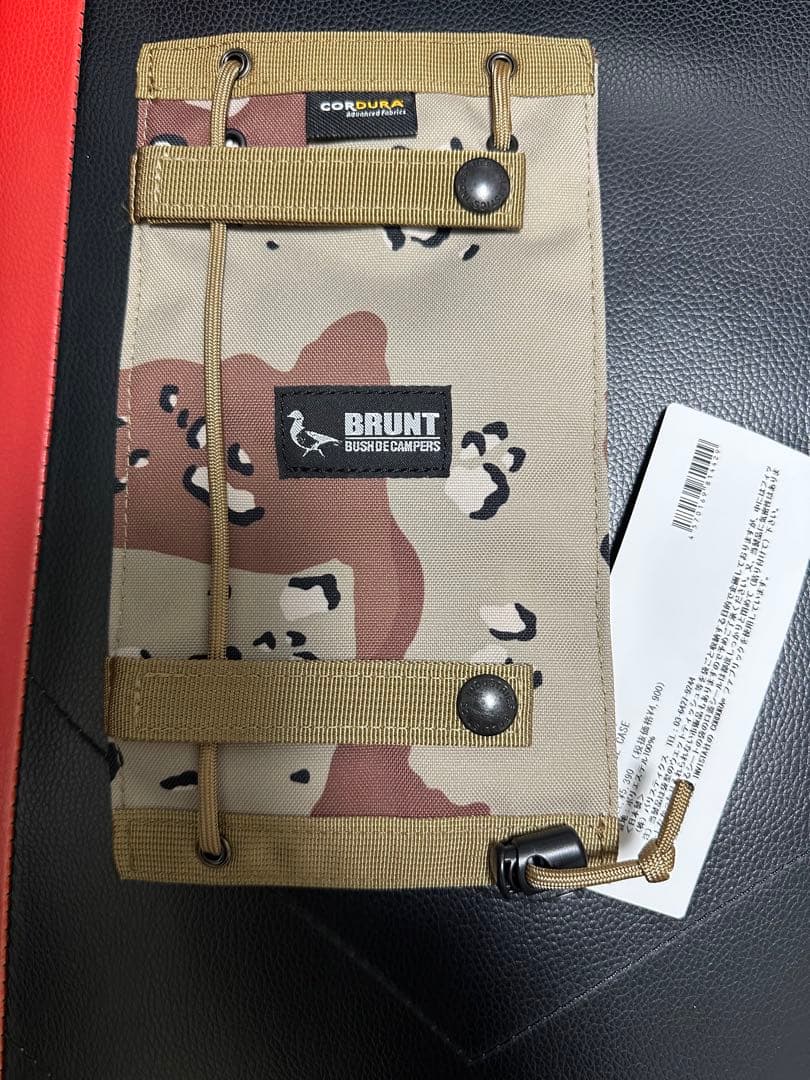 BRUNT CC WET TISSUE CASE チョコチップ