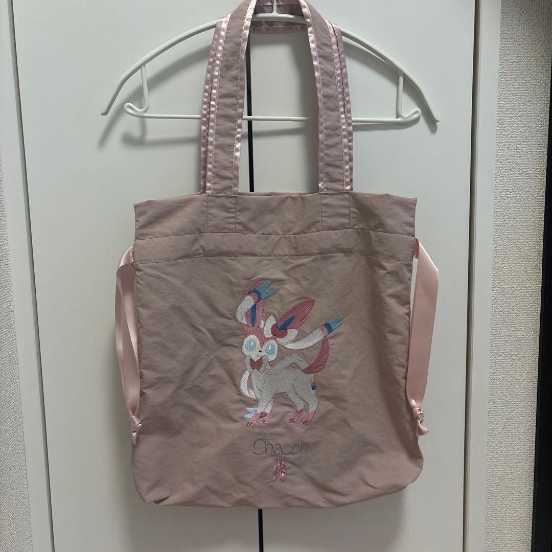 ポケモン ニンフィア チャコット コラボトートバッグ
