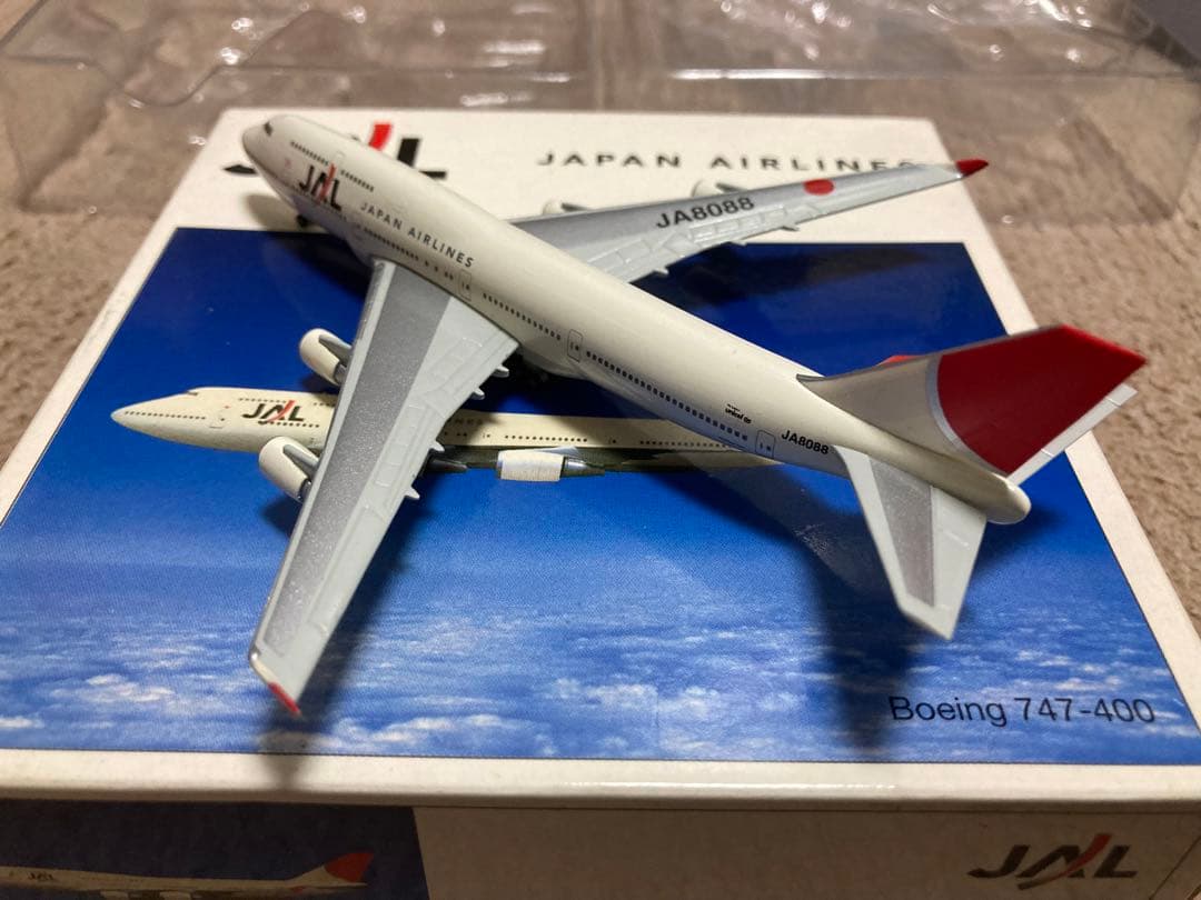 航空機・ヘリコプター herpa 1:400 JAL B747-400