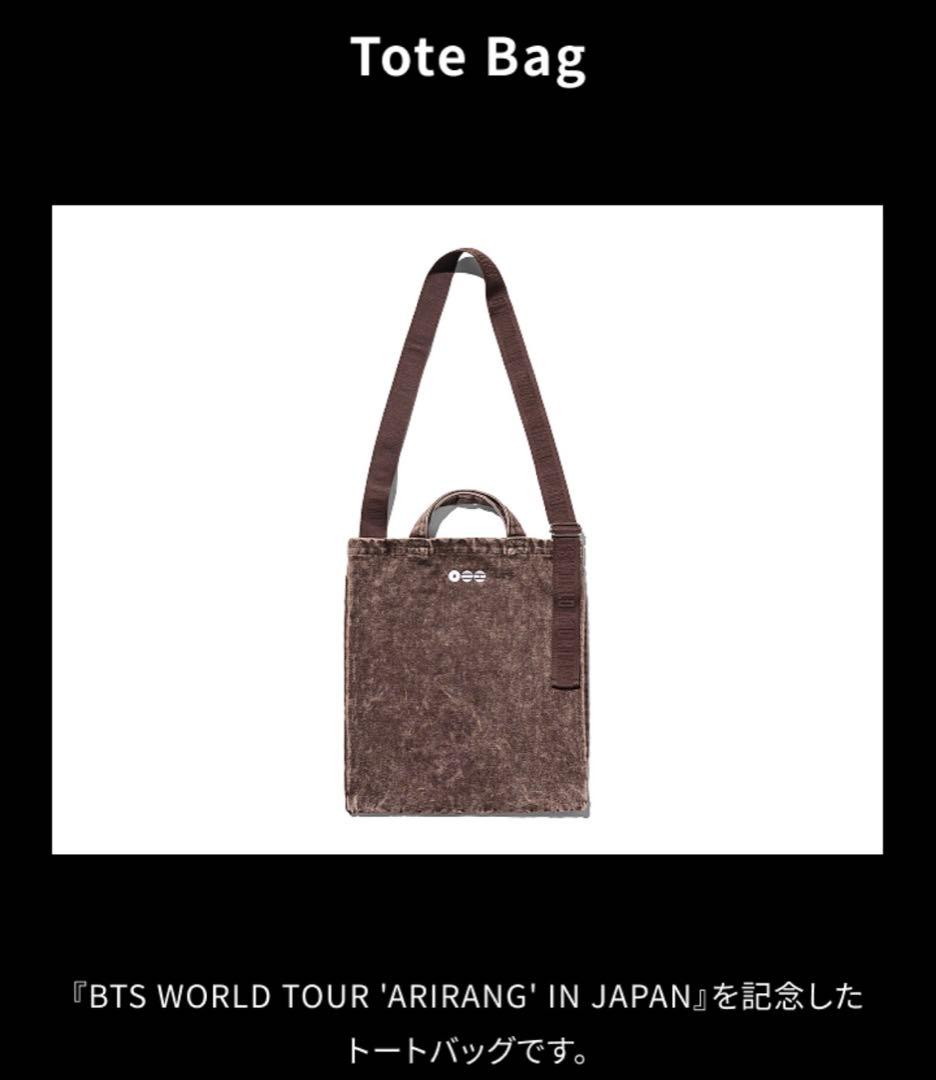 アイドル BTS [ARIRANG]Tote Bag JAPAN ORIGINAL